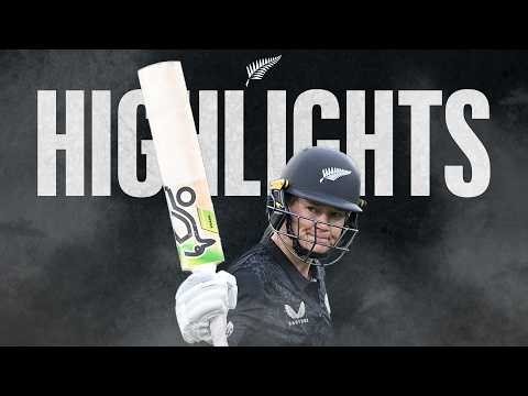 Green Goes Big In Final Ball Thriller! | Highlights | New Zealand v South Africa | 1st ODI