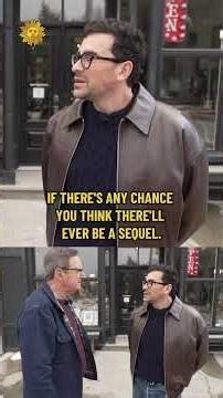 Dan Levy makes emotional return to town where "Schitt's Creek" was filmed #shorts