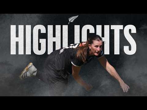 Green and Mair Lead White Ferns to Series Win! | Highlights | New Zealand v South Africa | 3rd ODI