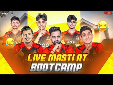 GHR KO BNADIYA BOOTCAMP 😂 I TG FOZYAJAY I TOTAL GAMING ESPORTS | #iQOOTG