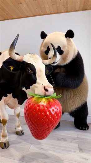 Marvelous Dancing Polish Cow funny panda cow dance Cow Song Videos cow farm giant strawberry asmr