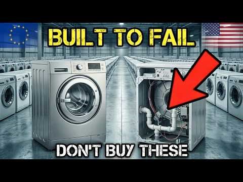 Why European Washing Machines Last 20 Years and American Ones Die in 5 (The Hidden Reason)