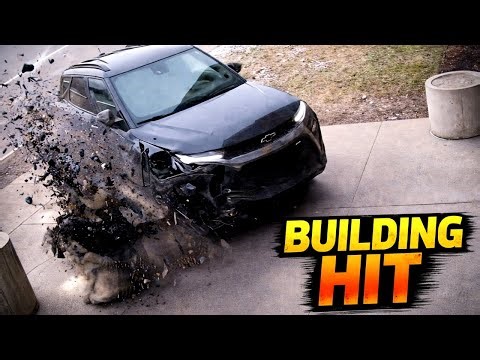 Building Crash Caught on Camera --- Bad drivers & Driving fails #1509