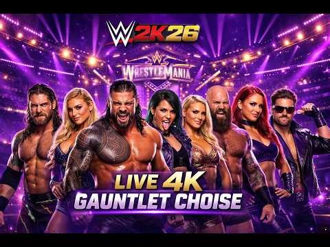 👀 UNPREDICTABLE AI BATTLES! | WWE 2K26 LIVE 4K