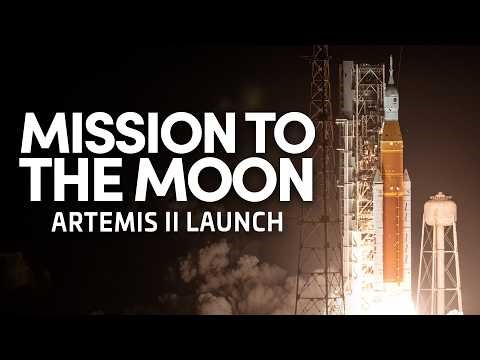 Watch NASA Launch Four Humans To The Moon | Artemis II Live Coverage