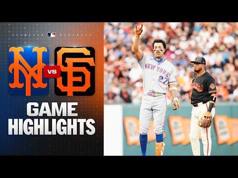 Mets vs. Giants Game Highlights (4/4/26) | MLB Highlights