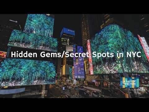 Hidden Gems / Secret Spots in NYC | A Slice of NY