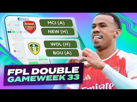DOUBLE GAMEWEEK 33 CONFIRMED ✅ | My reaction 🤔 | Fantasy Premier League Tips 2025/26