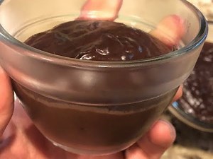 Black bean chocolate pudding