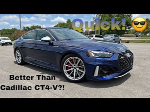 2022 Audi RS5 Sportback Dynamic Pkg 2.9TT POV Test Drive & Review