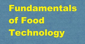 Fundamentals of Food Technology ICAR E course Free PDF Book Download e krishi shiksha