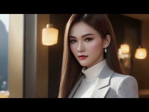 Tokyo Chic: Japanese Models Cafe Fashion Lookbook in 4K