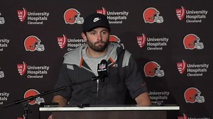 Baker Mayfield Postgame Press Conference vs. Chargers