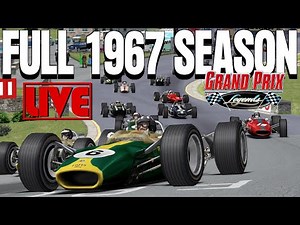 Full 1967 Season Livestream - Grand Prix Legends