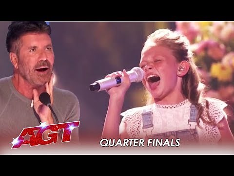 Ansley Burns: She's Back As A WILDCARD To Prove Simon Cowell Wrong! | AGT