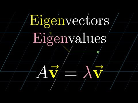 Eigenvectors and eigenvalues | Chapter 14, Essence of linear algebra