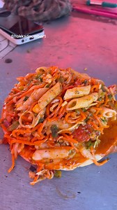 Chinese Pasta Pizza | Bhukkadnumber1