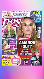The new issue of best is out today! With Britain’s Got Talent continuing to wow on our screens, what’s going on behind the scenes? Meanwhile Dawn French reveals why she doesn’t feel shame – and neither should we… PLUS the real life tiger who came to tea – would you home a wild cat? AND don’t forget our TV guide, with everything worth watching this week! All this and much more in the new issue of best, out NOW! | best Magazine