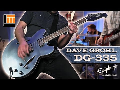The Dave Grohl Epiphone DG-335 is FINALLY HERE! [Full Band Demo]