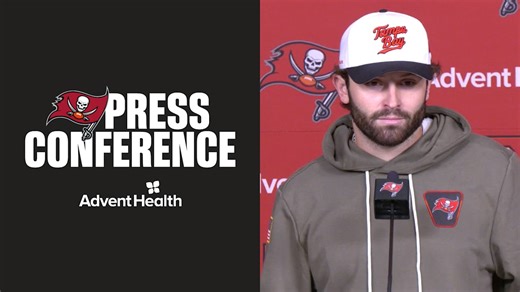 Baker Mayfield on Mike Evans & Jalen McMillan Returning  | Press Conference