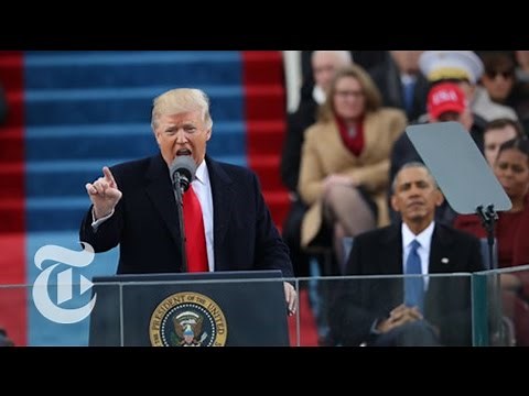 President Donald Trump’s Full Inauguration Speech 2017 | The New York Times