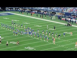 2022 Dallas Cowboys Cheerleaders pregame dance. full field view. 10/30/22