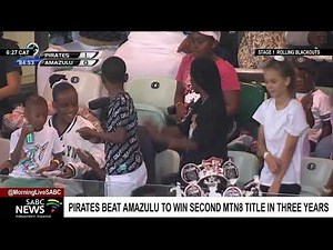 Pirates win second MTN8 trophy in three years