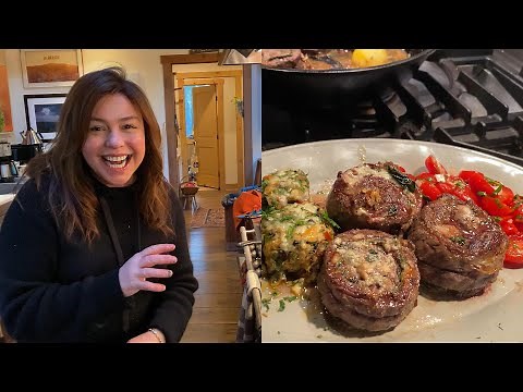 How To Make Pinwheel Steaks | Rach & John's Date Night At Home
