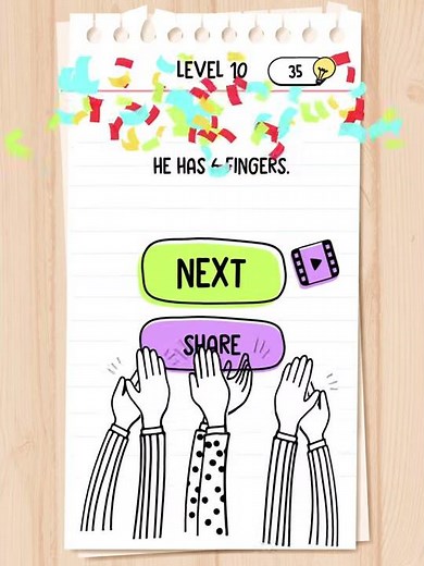 Brain Test: Tricky Puzzles Level 10 Walkthrough Solution Answers Solved