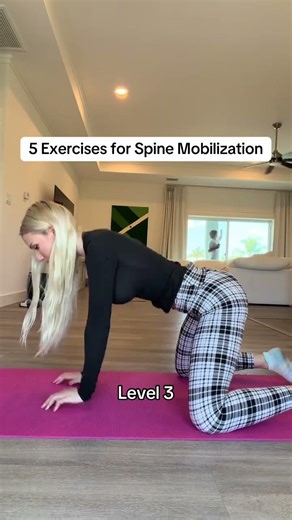 Doing this spine mobilization exercise routine is a great way to maintain a healthy spine!