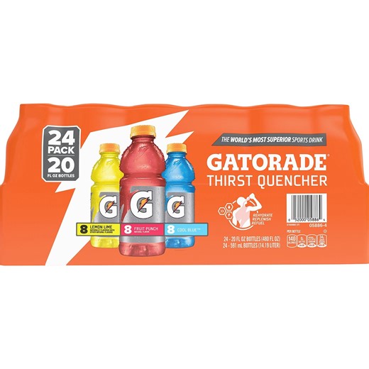 Gatorade Sports Drinks Variety Pack, 20 fl. oz., 24 pk. - Samsclub.com