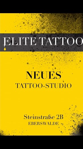 Hallo Eberswalde! 👋🏼 Unser Tattoostudio befindet sich in der Steinstraße 2b in Eberswalde. 📍Anmeldung in Kurze Zeit! 🙌🏼 Stay Tuned😎 • • #tattoo #tattooideas #tattoos #tätowiert #tätowierungen #tatowierung #tattoostudio #tattoostudiodeutschland #berlin #frankfurt #münchen #eberswalde #eberswaldezoo #tattooeberswalde #instadaily #instatattoo #tattooideas #tattooinspiration #realistictattoo #germany #tattoostudiogermany #elitetattoo #steinstraße #branderburg #tattoostyle #tattooing #art #stet