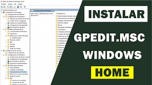 ᐈ Cómo INSTALAR GPEedit en Windows HOME ☝️【 2026 】