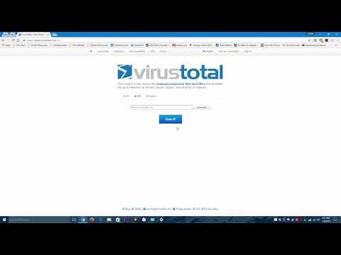 Using VirusTotal to Scan For Malware