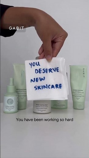 Treat your skin with Gabit Skincare! 💚✨
