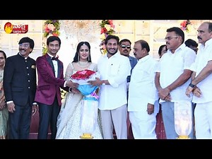 CM Jagan Attends Kavali MLA Ramireddy Pratap Kumar Reddy Son Wedding Reception | Sakshi TV Live