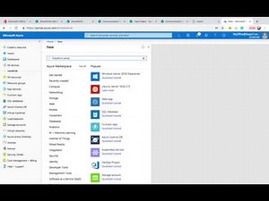 Setup SharePoint 2019 Trial VM In Azure