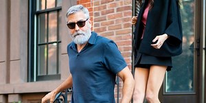 George Clooney Paired His New Beard With Some Easygoing Style Any Guy Can Recreate