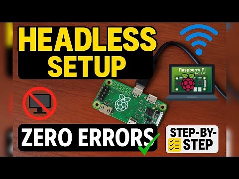 Raspberry pi zero 2w headless setup step by step with zero error. #raspberrypi #electronics #setup
