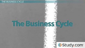 Business Cycle Definition, Parts & Example