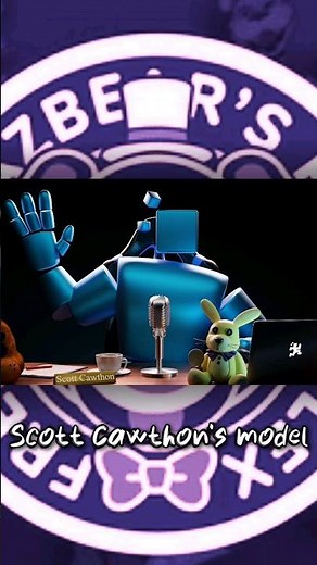 FNAF NEWS - Scott Cawthon Interview Model Revealed! #fnaf #fnafnews #shorts