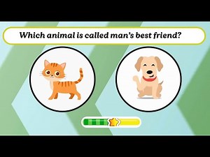 Kids Quiz with 12 Fun Questions | Animals, Fruits, Games & Toys