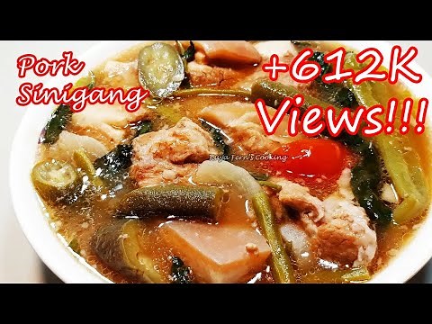 THE BEST PORK SINIGANG RECIPE MADE EASY!!!