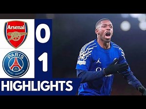 “PSG Shock Arsenal in UCL Semi-Final! | Full Highlights & Goals 2025”