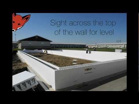 ICF First Row Install Tips | Using HV Clips + Stack Seams with Fox Blocks Insulated Concrete Forms
