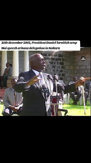 President Moi's Inspiring Leadership Speech at Kanu Delegation | Nakuru