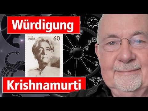 Krishnamurti: Wordless Truth / Horoscope shows Jupiter-Uranus