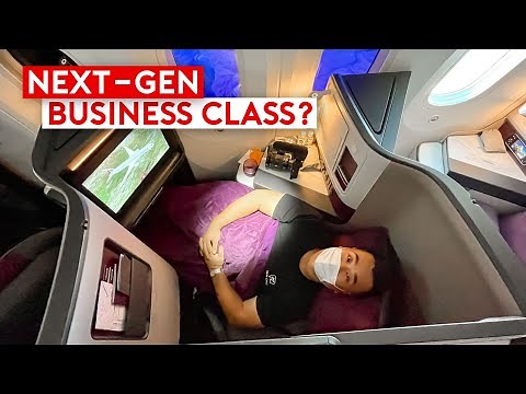Qatar Airways B787-9 New Business Class - This is NOT QSuite