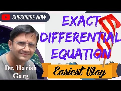 Exact Differential Equation & Examples