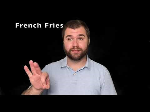 ASL signs for Food